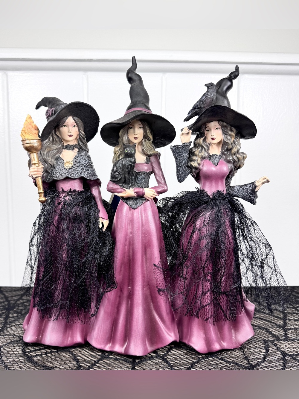 NEW Eerie Charm Witches Halloween Figurine